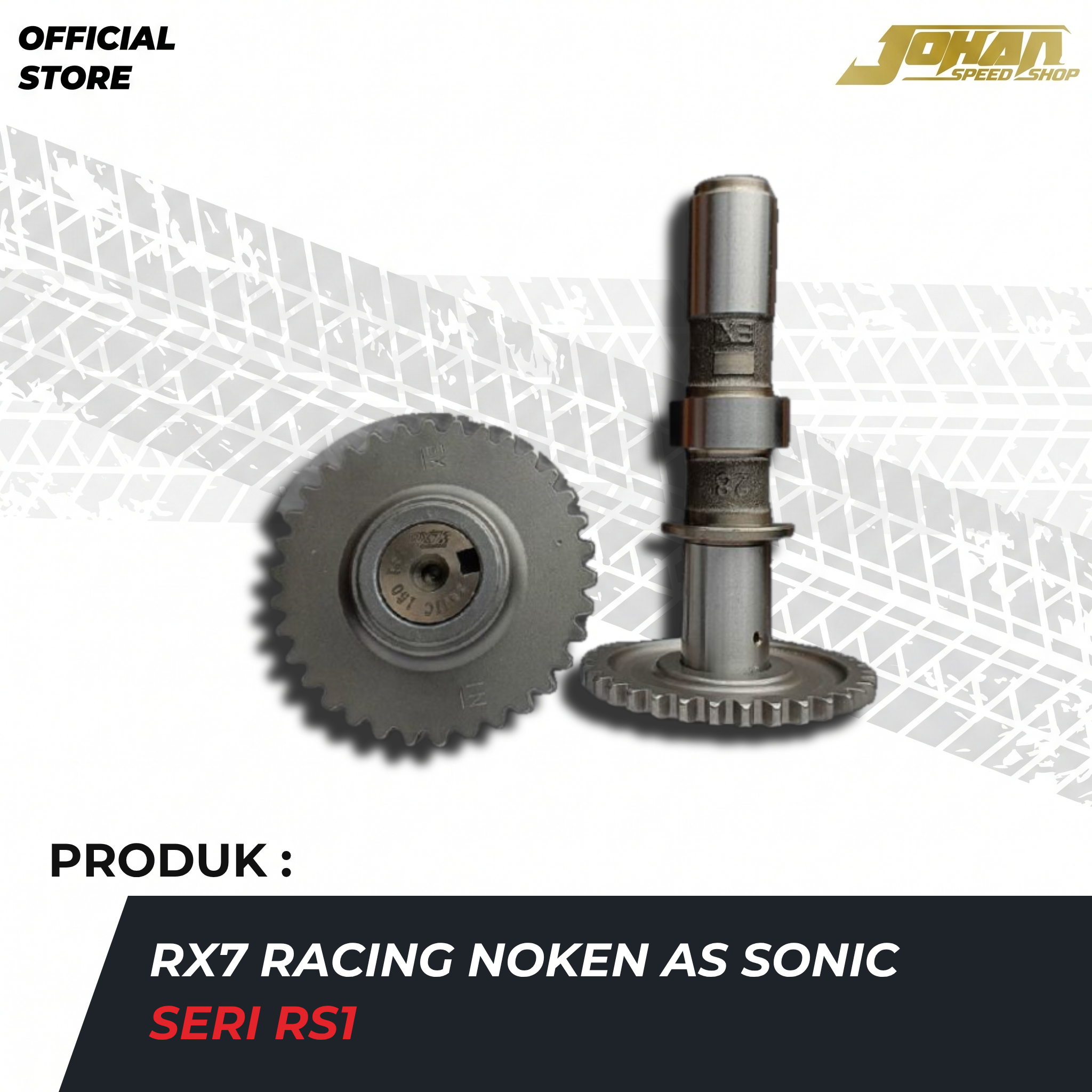 RX7 RACING NOKEN AS SONIC 150 RS1